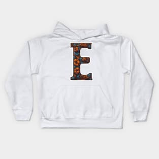 Letter E (V) Kids Hoodie